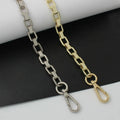 Nolvo World 13mm Wide L.gold Silver THICK Metal Chains for Pursesdecorative Metal Chain for Crossbody Bag Handle