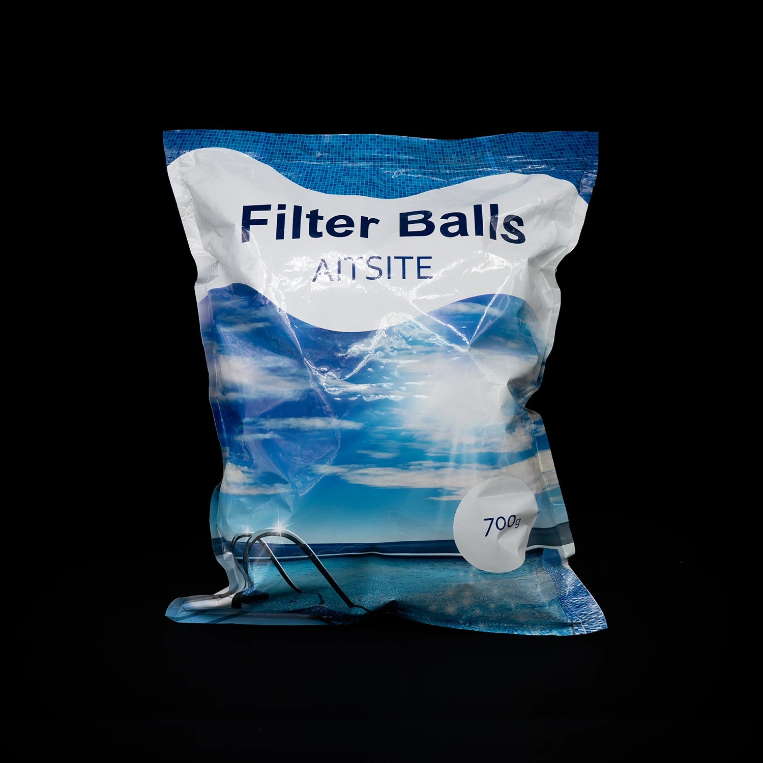 Swimming Pool Aquarium Pond 100% Polyester Media Black Efficient Filter Ball
