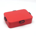 Style Design Reusable 900ml Leakproof Food Grade Plastic One Layer 2 Compartment Bento Box Kid Adult Lunch Storage Container
