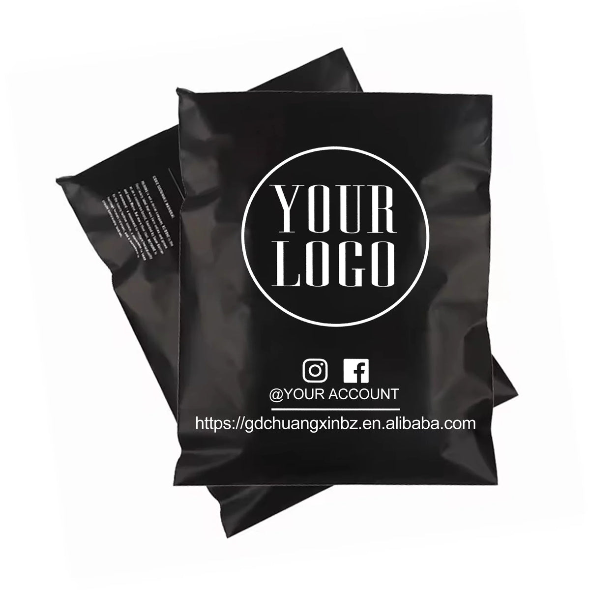GDCX Custom 10X13 Plastic Packing Mailer Bag Shipping Bags With Logo Poly Shipping Poli Mailer Poli Bag With Adhesive