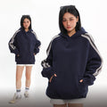 380G Patch Color Plus Size Oversized Sweatshirts Pullover Sweaters Long Sleeve Womens Hoodies