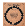Factory Anniversary Birthday Party Gift for Girl Women Pearl Crystal Natural Stone Bead Beads Bracelet Beaded Couple Bracelet