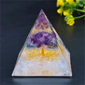 Wholesale Crystal Spheres Trees Chakra Orgone Crystal Pyramid Zodiac Orgonite Pyramid