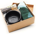 Bambus Bamboo Eco-Friendly Matcha Whisk Starter Set Chawan Matcha Bowl Tea Whisk Chashaku Spoon Matcha Holder Traditional