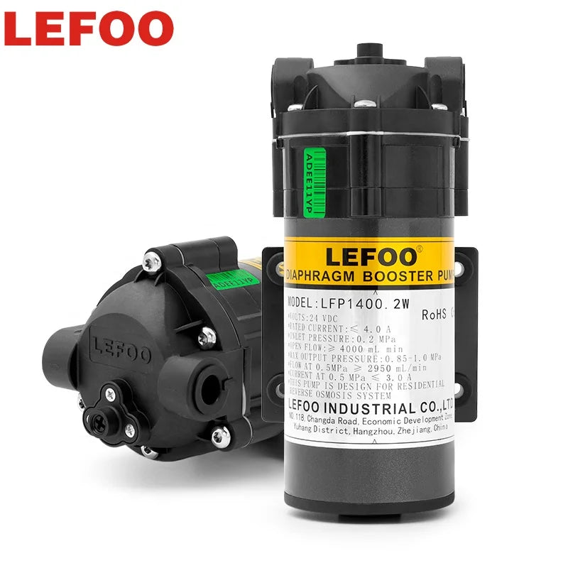LEFOO 24v Dc 400gpd Portable Ro Water Pump Ro Pump in Water Filters