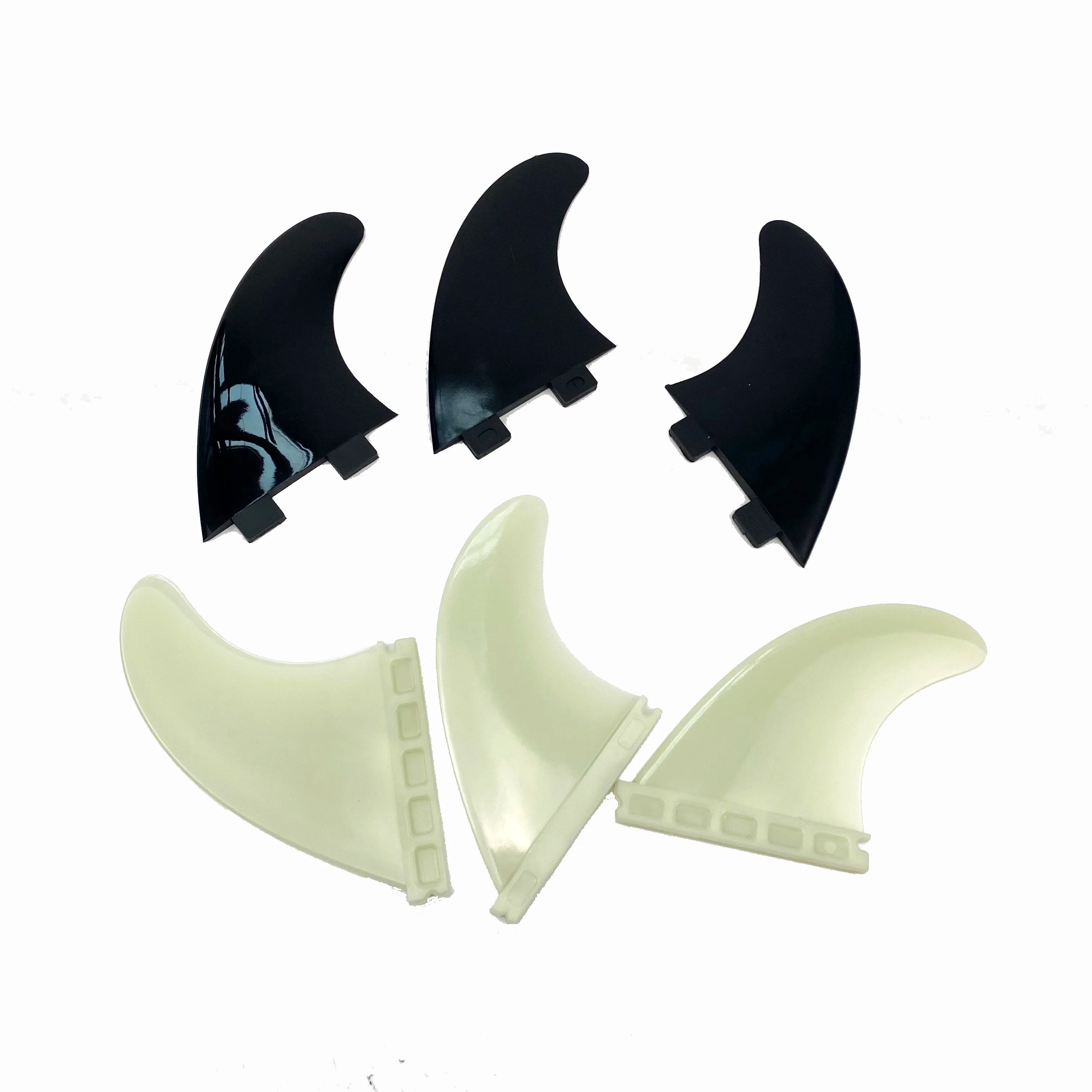 Durable Nylon Plastic Surfboard Fins Thruster S/M/L  Fins High Performance Surf Fins for Shortboard Longboard SUP Paddle Board