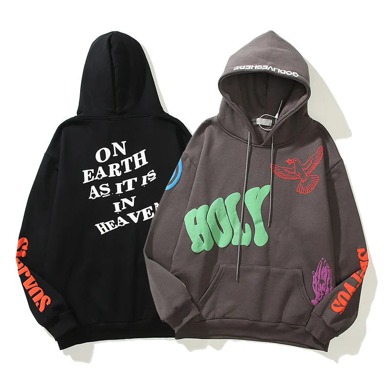Oem High Quality Plain Oversized Unisex Hodie Custom Men's Hoodies & Sweatshirts Performance 3d Foam Print Hoodie