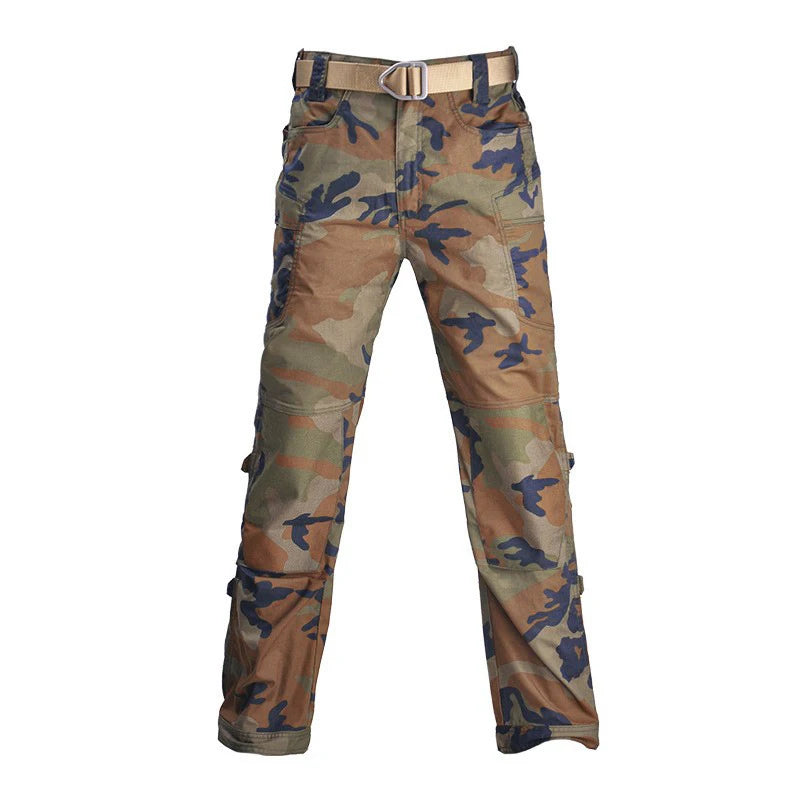 Tactical Pants for Women Mens Long Multi Pockets Lh Men Waterproof Fans Combat Pant Us Cargo Work C Khaki Men