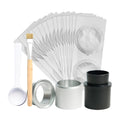 1SET Eco-Friendly Reusable Metal Capsule Filling Tool Refill Kit Aluminum Rack Nespresso Vertuoline Brush Spoon Pod Filling