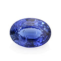 Lab Created Sapphire Loose Gemstones Oval Cut Crack Natural Stone Cornflower Blue Sapphire Stone for Ring Making