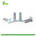Alloy Steel square Hammer Flat Head Bolt Carbon Steel Galvanized Zinc square Head Coach Wood Lag Screws for Furniture