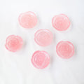 Wholesale Natural Folk Crafts Hand Carved Rose Quartz Petal Crystal Rose Flower for Home Decoration