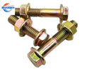 Factory Building Industrial M10 Brass Custom 8.8 10.9 DIN Stainless Carbon Steel A2 70 Galvanized Zinc Plain Flange Hex Bolt