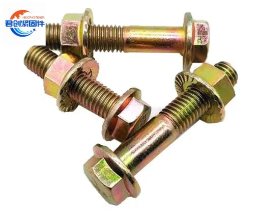 Factory Building Industrial M10 Brass Custom 8.8 10.9 DIN Stainless Carbon Steel A2 70 Galvanized Zinc Plain Flange Hex Bolt