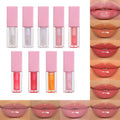 High Pigment Private Label Vegan Moisturizing Lipgloss Vendor Fruit Flavoring Color Changing Clear Lip Gloss Oil