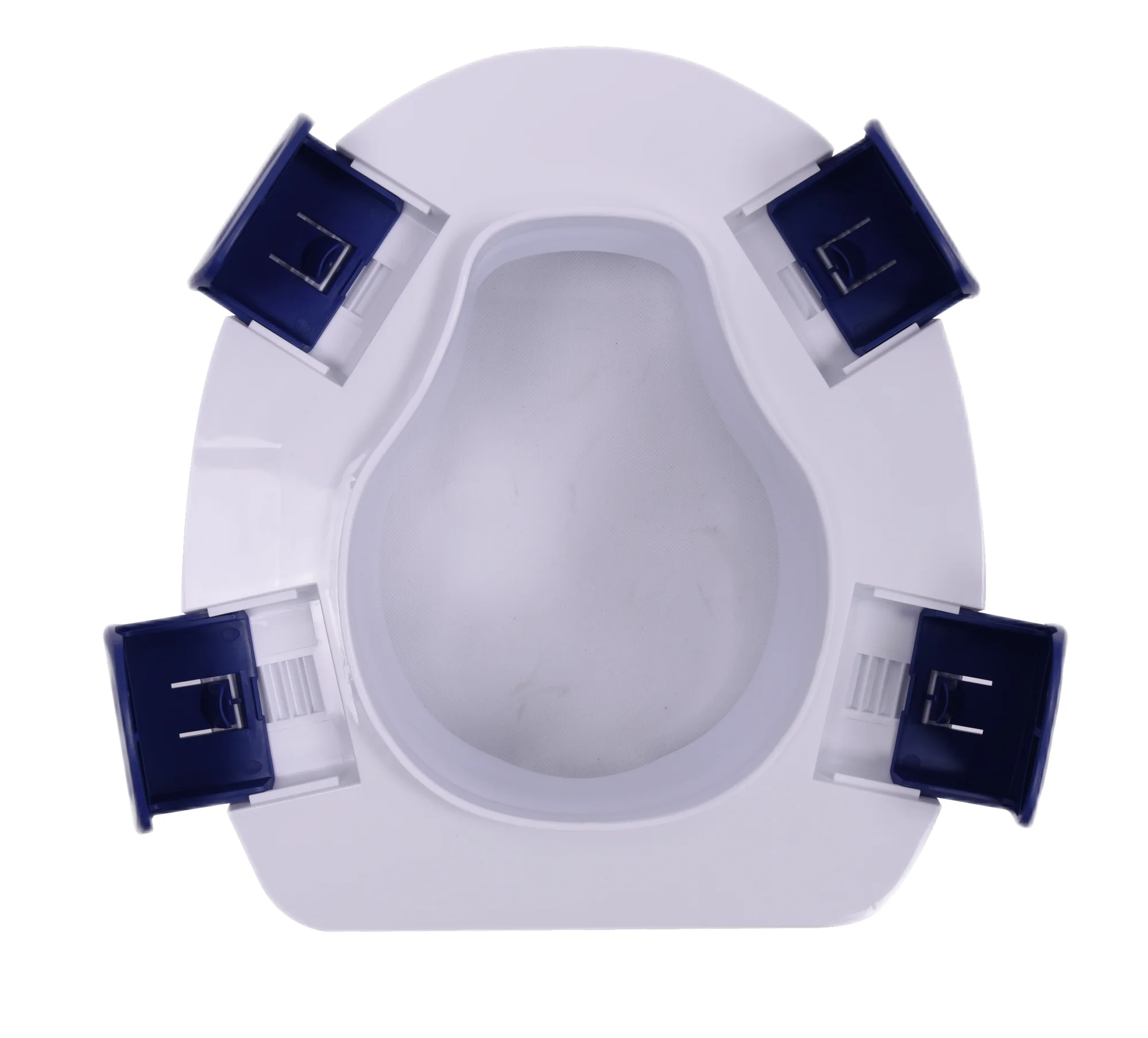 SUNCARE Elder Medical Safety PP Durable 6 Inch Elevated Disabled Raised Toilet Seat