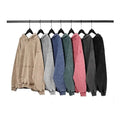 Wholesale 500gsm Heavy Plain Custom Heavyweight Distress Oversized Acid Vintage Wash Eco-Friendly Autumn Lined Blank Hoodie