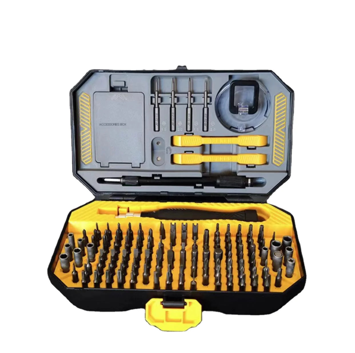 145 1 Precision Chrome Steel Handle Industrial Screwdriver Set OEM Customizable Professional DIY Electronic Repair Tool Kit for