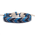 AAA-013 Handmade Braided Cotton Rope Friendship Bracelets Adjustable Size Ethnic Wrap Bracelets for Women Gift Charm