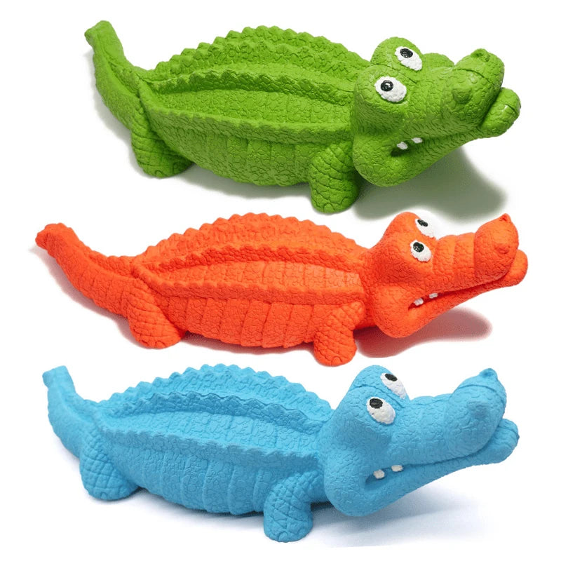 Durable Natural Rubber Dog Chew Toys Sustainable Interactive Pet Toy with Squeaky Feature Classic Style-Wholesale