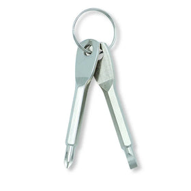 Outdoor Portable Multifunction Gadget Cross Screw Driver Key Chain Keyring Pocket Repair Hand Screwdriver Tool EDC Keychain