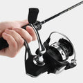 7+1 Shielded Stainless Steel Ball Bearings Freshwater Faster Line Retrieve 7000 Spinning Fishing Reel