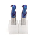 HRC 65 8mm 2 Flute Spherical End Milling Cutter Extra Long Ballnose Endmill Solid Carbide Ball Nose End Mill 8 mm