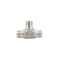 SS316 Hydraulic Tee Fitting 1/2"NPT Male Thread Tee Type Pipe Fitting