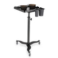 2024 New Beauty Hair Salon Tools Storage Stainless Steel Adjustable Tool Car for Barbershop