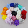 Hot Export 17cm Big Size Artificial Hydrangea Flower Head Colorful Wedding and Graduation Decoration for Mother's Day