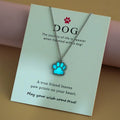 Wholesale Creative Luminous Dog Claw Necklace Amulet Glowing in the Dark Pendant Luminous Necklace Clavicls for Men Women