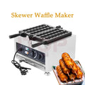 Commercial 110V-220V/50Hz-60Hz Gofrera Best Nonstick Skewer Baking Pan Ball Waffle Maker 1400W Waffeleisen