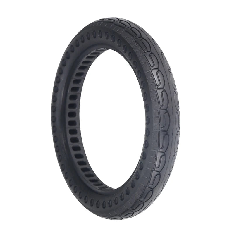 Nedong 10''x2.125 Honeycomb Solid Tire Durable Lightweight Black Airless Rubber Tires for Electric Scooter