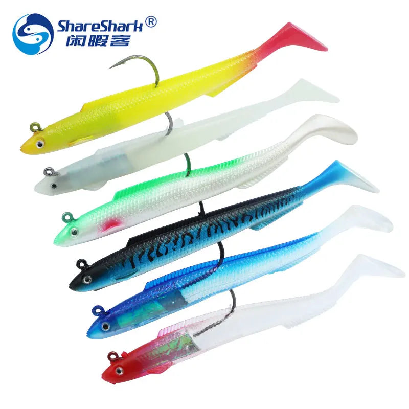 15cm30g  Carp Pesca Lead Jig Head Eel Lure Soft Fishing Lure  Swimbait Artificial Bait Sea Fishing