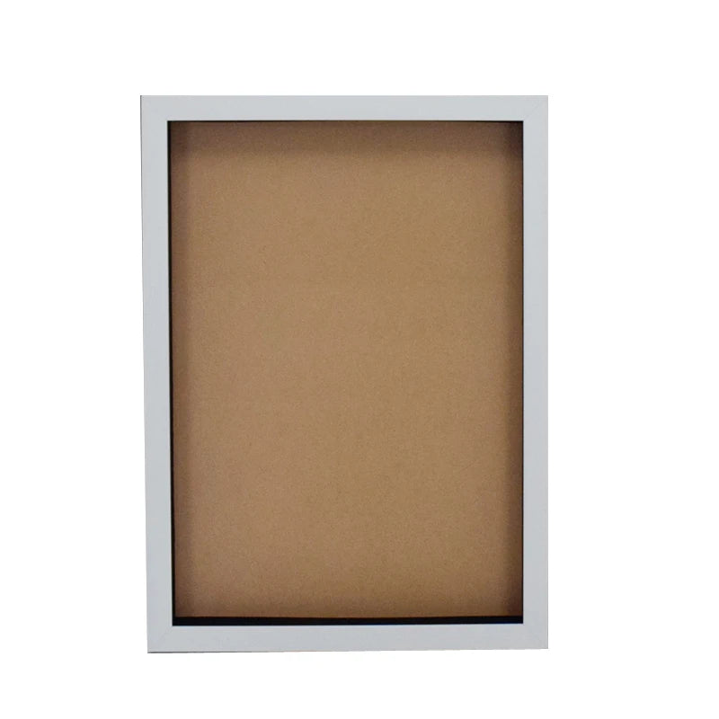 Factory Custom 3D Deep Custom Plastic Black White Color Picture Shadow Box Frames Bulk