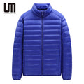 Clearance Sales Custom Brand Fashion New Products Autumn Winter Men Clothing Solid Color Jacket Outerwear Stand Collar Coat