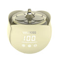 Waxkiss Patent Design Fast Wax Melting Speed Digital Flower Shaped 300ml 40w Electric Wax Heater for Wax Melts