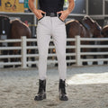 Breathable Horseback Equestrian Soft Knee Grips Breeches Quick Dry Horse Riding Pants Mens Pocket Riding Breeches for Men