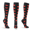 Wholesale More Style Colorful Women Travel Running Sports Graduated Stockings Fashion Men Compression Knee High Socks