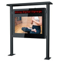 55" 65" Interactive Vertical Lcd Kiosk Touch Screen Advertising Outdoor Advertising Digital Screens Narrow Bezel Outdoor Display