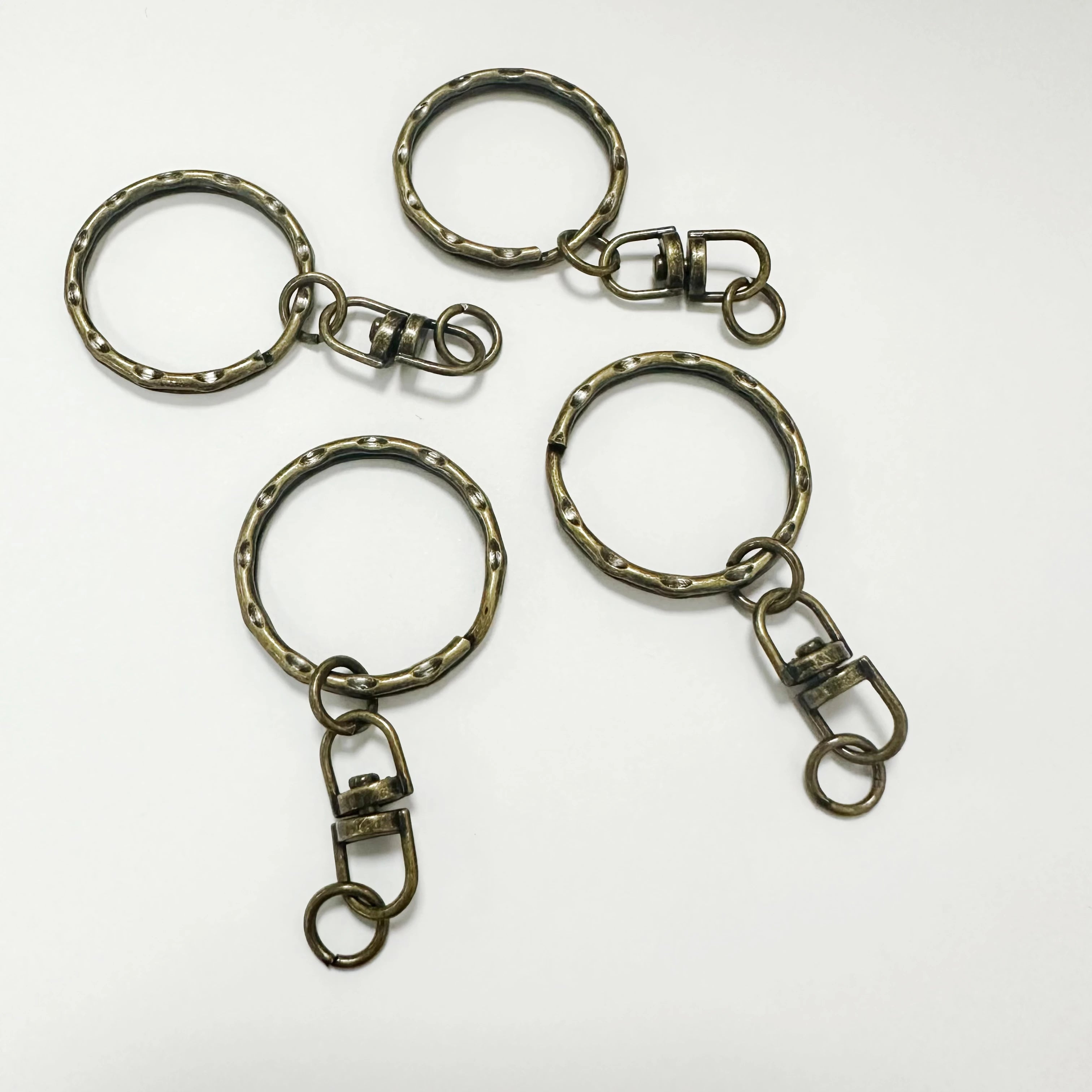 Factory Wholesale Design Key Accessories Custom Logo Shape Stainless Steel Keychain for Hook