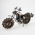Retro Motorcycle Model Iron Decoration Metal Handicrafts Antique Home Decoration Large Iron Motorcycle Creative Gifts