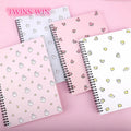 80 Inside Pages Spiral Notebook Size Optional School Dairy Notebook 2450