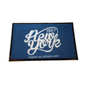 Wholesale Production Custom 50*80cm Pvc Backed Nylon Printed Rugs Carpet Anti-slipping Front Door Mat for Home