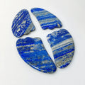Huiying Wholesale Lapis Lazuli Stone Jasper Stone Guasha Board Claw Shape for Healthy Body