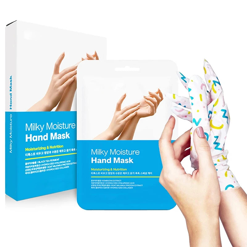 Wholesale Oem Korea Hand Hydrating Mask Cream Jelly Mango Keratin Organic Hand Mask