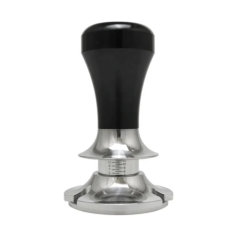 Black Grey Custom Logo Barista Tools Express Accessories 51mm 53mm 58mm Powder Hammer Coffee Tamper