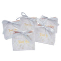 Luxury Goodie Bags Logo Custom Printed Gold Foil Shopping Paper Gift Packing Bag With Your Own Logo
