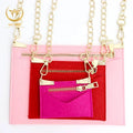 High Quality Women Durable Wool Small Felt Zip Crossbody Cosmetic Bag Organizer Felt Insert Messenger Bag