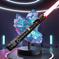 Nexussaber Kyber Crystal RGB LED Lightsaber Metal Hilt for Combat Blade with Sound for Gesture Control Rechargeable Battery